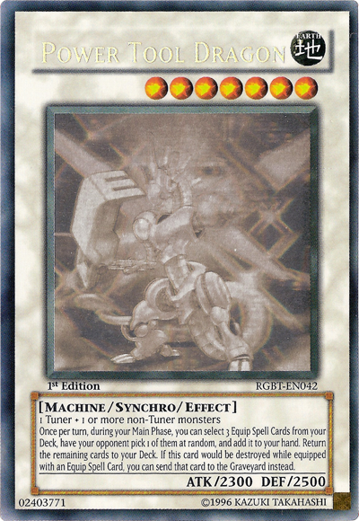 Power Tool Dragon [RGBT-EN042] Ultimate Rare | Exor Games Summserside