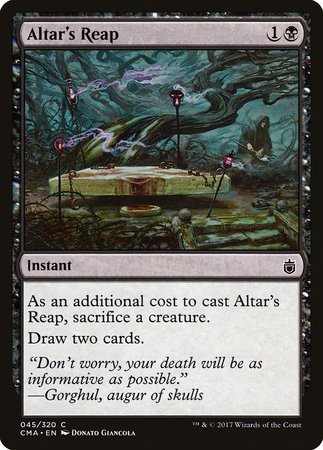 Altar's Reap [Commander Anthology] | Exor Games Summserside