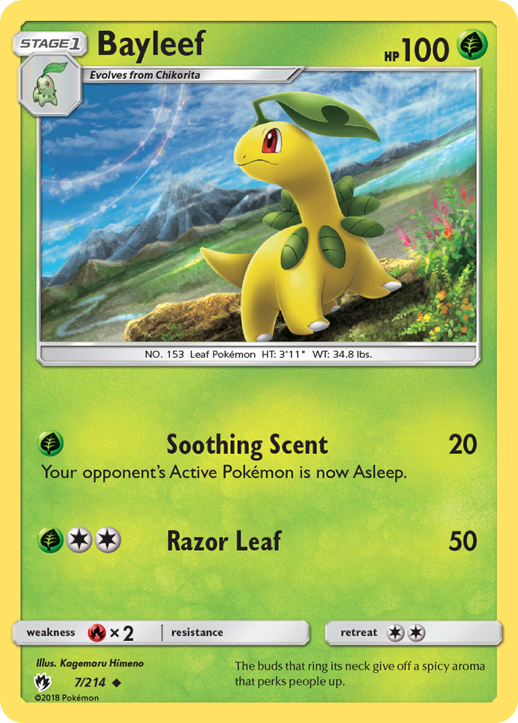 Bayleef (7/214) [Sun & Moon: Lost Thunder] | Exor Games Summserside