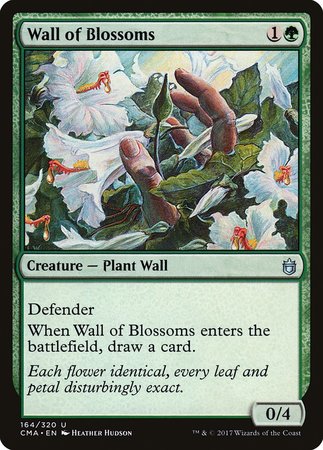 Wall of Blossoms [Commander Anthology] | Exor Games Summserside