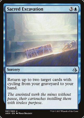 Sacred Excavation [Amonkhet] | Exor Games Summserside