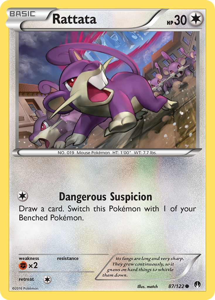 Rattata (87/122) [XY: BREAKpoint] | Exor Games Summserside