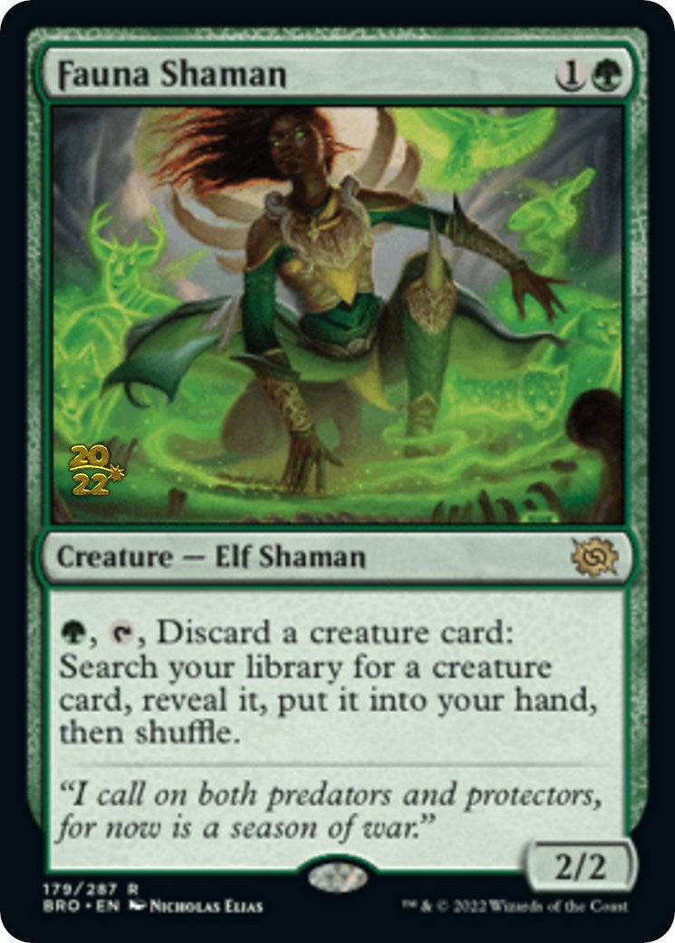 Fauna Shaman [The Brothers' War: Prerelease Promos] | Exor Games Summserside