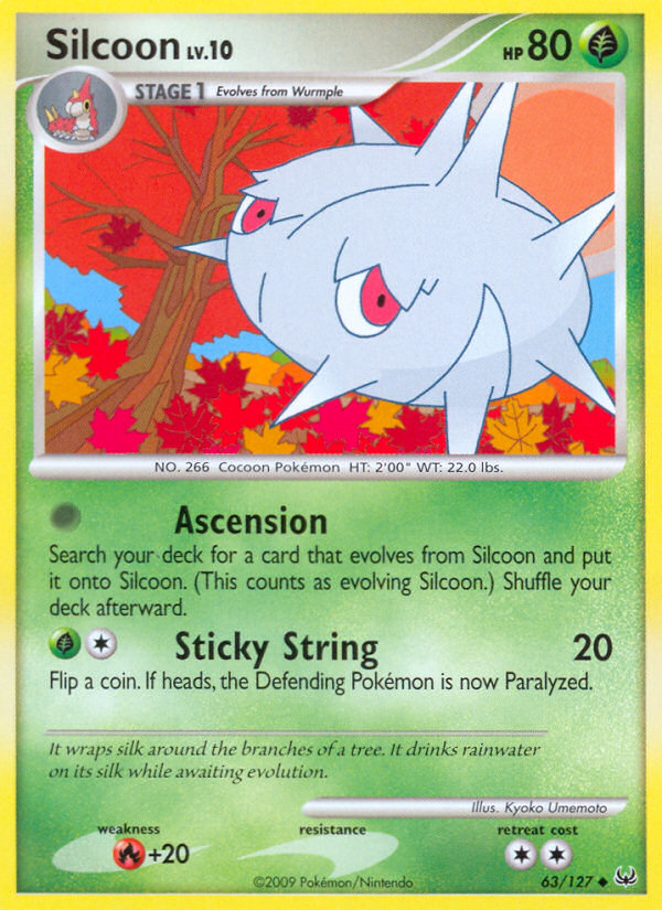 Silcoon (63/127) [Platinum: Base Set] | Exor Games Summserside