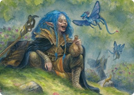 Feywild Trickster Art Card [Dungeons & Dragons: Adventures in the Forgotten Realms Art Series] | Exor Games Summserside