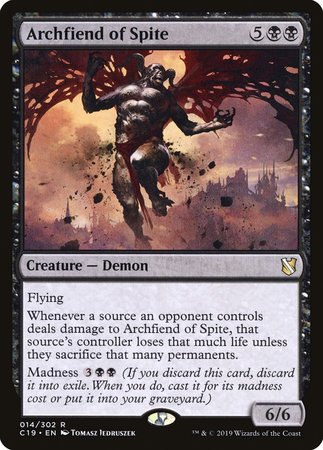 Archfiend of Spite [Commander 2019] | Exor Games Summserside