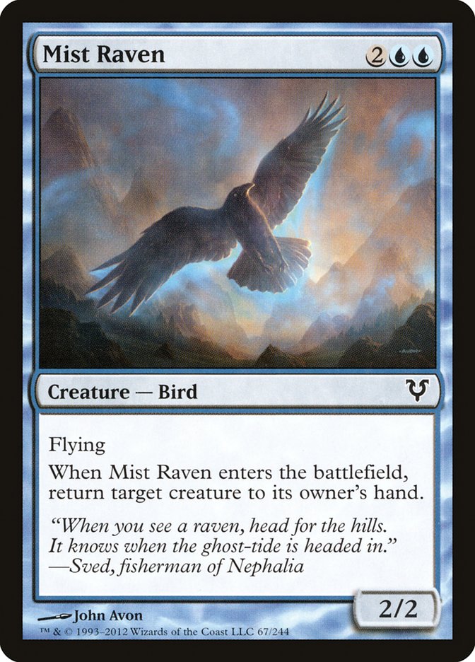 Mist Raven [Avacyn Restored] | Exor Games Summserside