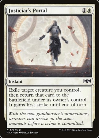 Justiciar's Portal [Ravnica Allegiance] | Exor Games Summserside