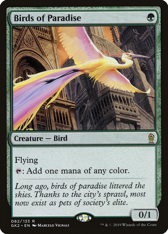 Birds of Paradise [Ravnica Allegiance Guild Kit] | Exor Games Summserside