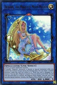 Artemis, the Magistus Moon Maiden [GEIM-EN008] Ultra Rare | Exor Games Summserside