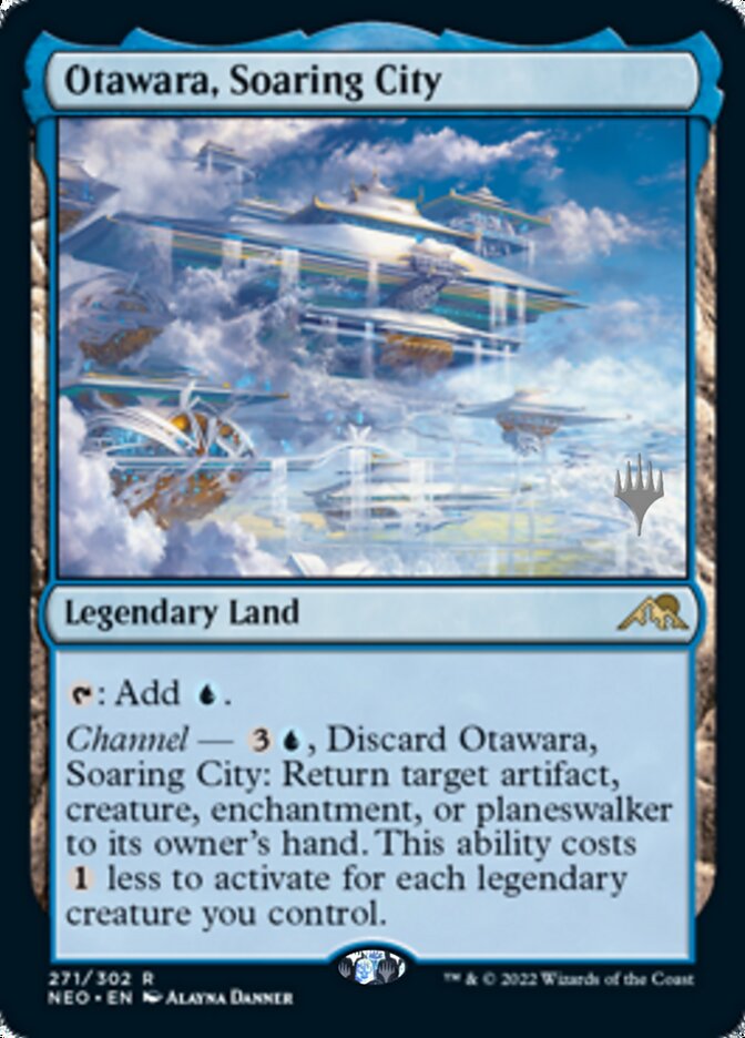 Otawara, Soaring City (Promo Pack) [Kamigawa: Neon Dynasty Promos] | Exor Games Summserside