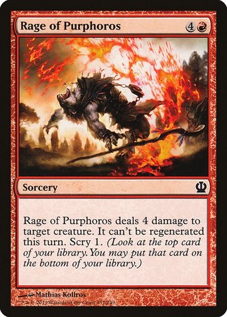 Rage of Purphoros [Theros] | Exor Games Summserside