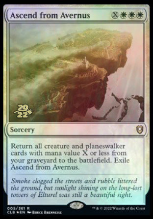 Ascend from Avernus [Commander Legends: Battle for Baldur's Gate Prerelease Promos] | Exor Games Summserside