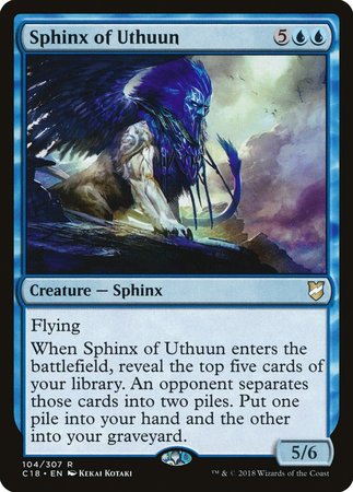 Sphinx of Uthuun [Commander 2018] | Exor Games Summserside