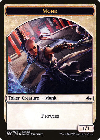 Monk Token (League) [League Tokens 2015] | Exor Games Summserside