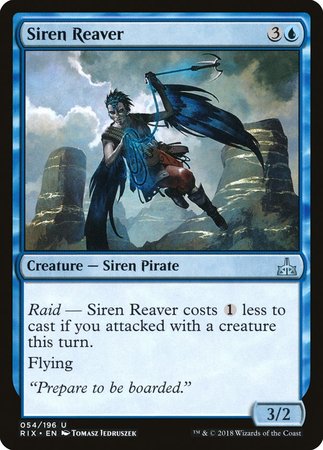 Siren Reaver [Rivals of Ixalan] | Exor Games Summserside