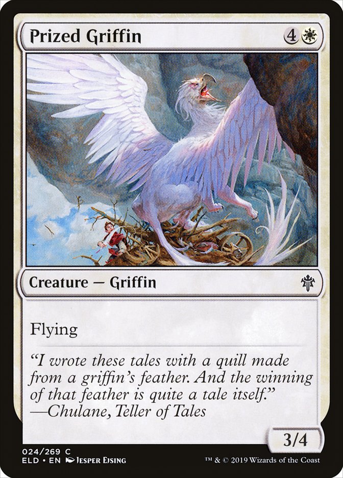 Prized Griffin [Throne of Eldraine] | Exor Games Summserside