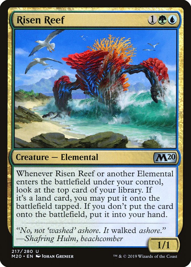 Risen Reef [Core Set 2020] | Exor Games Summserside
