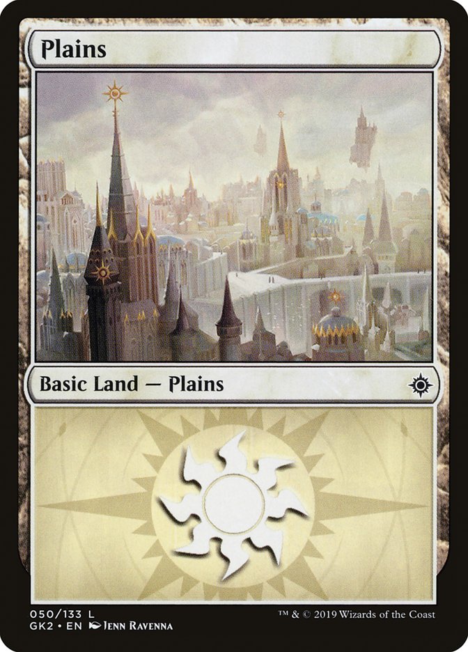 Plains (50) [Ravnica Allegiance Guild Kit] | Exor Games Summserside