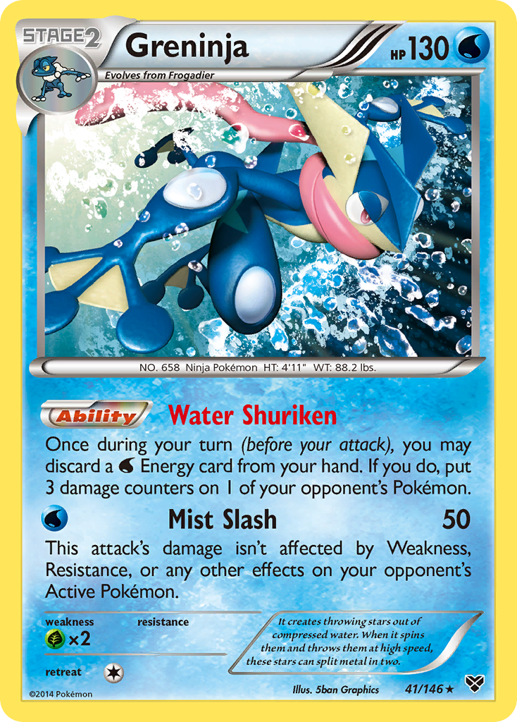 Greninja (41/146) [XY: Base Set] | Exor Games Summserside