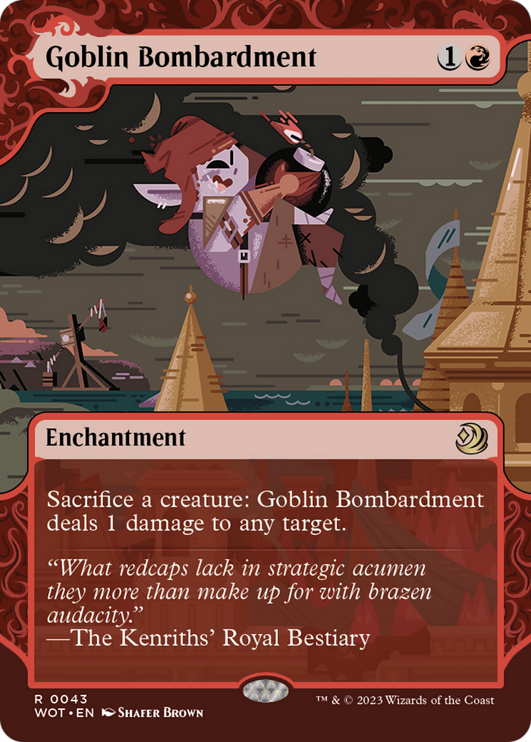 Goblin Bombardment [Wilds of Eldraine: Enchanting Tales] | Exor Games Summserside