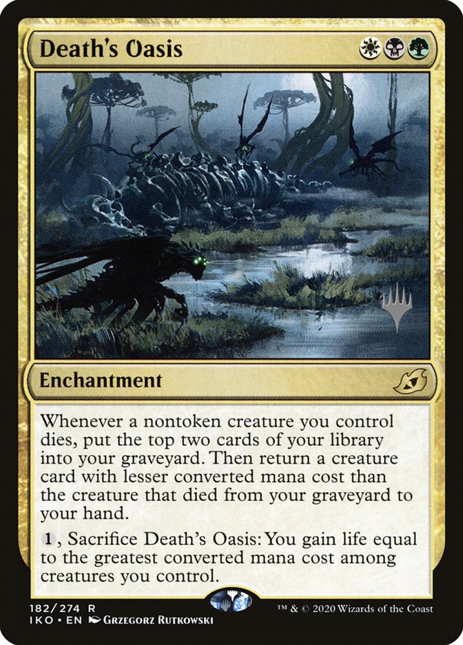 Death's Oasis (Promo Pack) [Ikoria: Lair of Behemoths Promos] | Exor Games Summserside