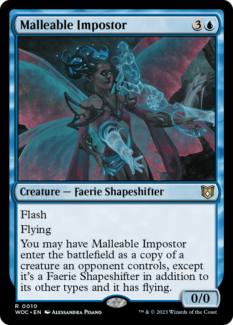 Malleable Impostor [Wilds of Eldraine Commander] | Exor Games Summserside