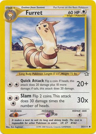 Furret (35/111) [Neo Genesis Unlimited] | Exor Games Summserside