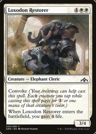 Loxodon Restorer [Guilds of Ravnica] | Exor Games Summserside