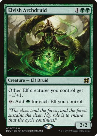 Elvish Archdruid [Duel Decks: Elves vs. Inventors] | Exor Games Summserside