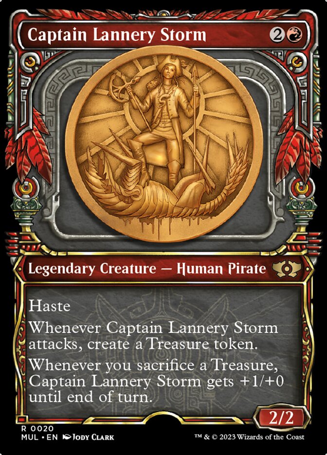 Captain Lannery Storm [Multiverse Legends] | Exor Games Summserside