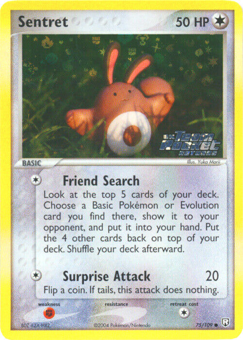 Sentret (75/109) (Stamped) [EX: Team Rocket Returns] | Exor Games Summserside