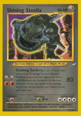 Shining Steelix (112/105) [Neo Destiny Unlimited] | Exor Games Summserside