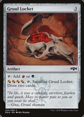 Gruul Locket [Ravnica Allegiance] | Exor Games Summserside