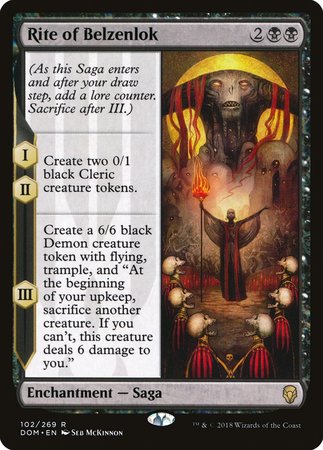 Rite of Belzenlok [Dominaria] | Exor Games Summserside