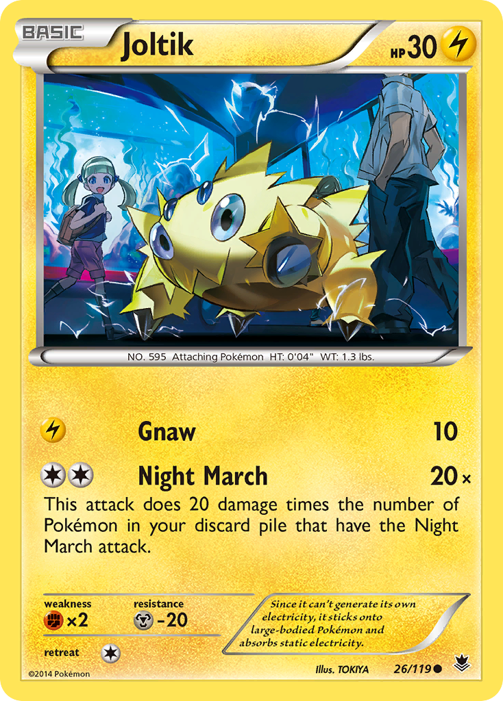 Joltik (26/119) [XY: Phantom Forces] | Exor Games Summserside