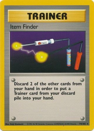 Item Finder (74/102) [Base Set Unlimited] | Exor Games Summserside