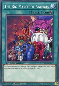 The Big March of Animals [SBCB-EN055] Common | Exor Games Summserside