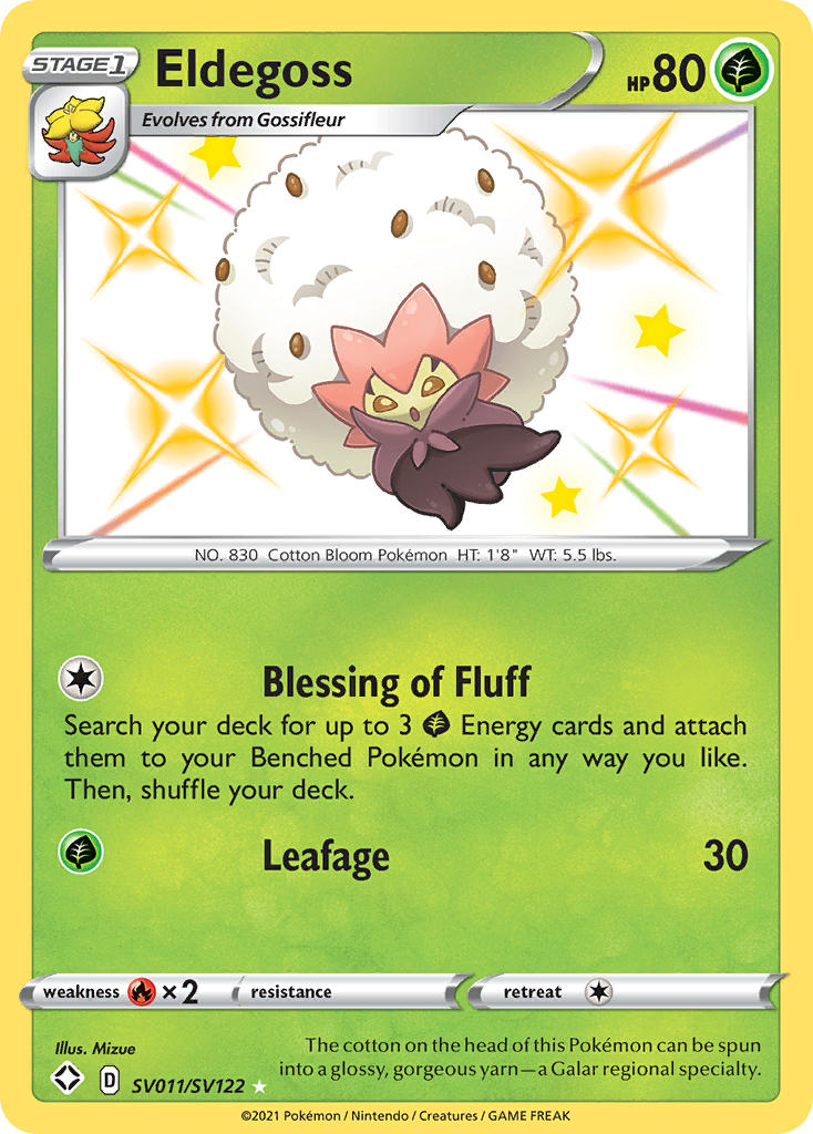 Eldegoss (SV011/SV122) [Sword & Shield: Shining Fates] | Exor Games Summserside