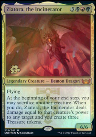 Ziatora, the Incinerator [Streets of New Capenna Prerelease Promos] | Exor Games Summserside