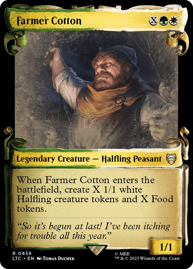 Farmer Cotton [The Lord of the Rings: Tales of Middle-Earth Commander Showcase Scrolls] | Exor Games Summserside