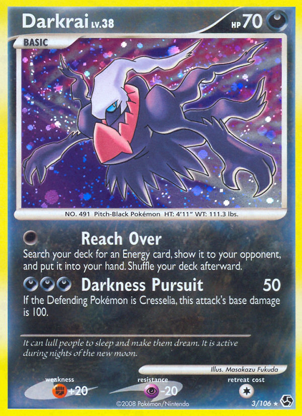 Darkrai (3/106) [Diamond & Pearl: Great Encounters] | Exor Games Summserside