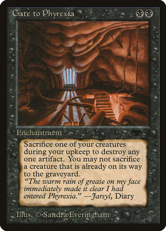 Gate to Phyrexia [Antiquities] | Exor Games Summserside