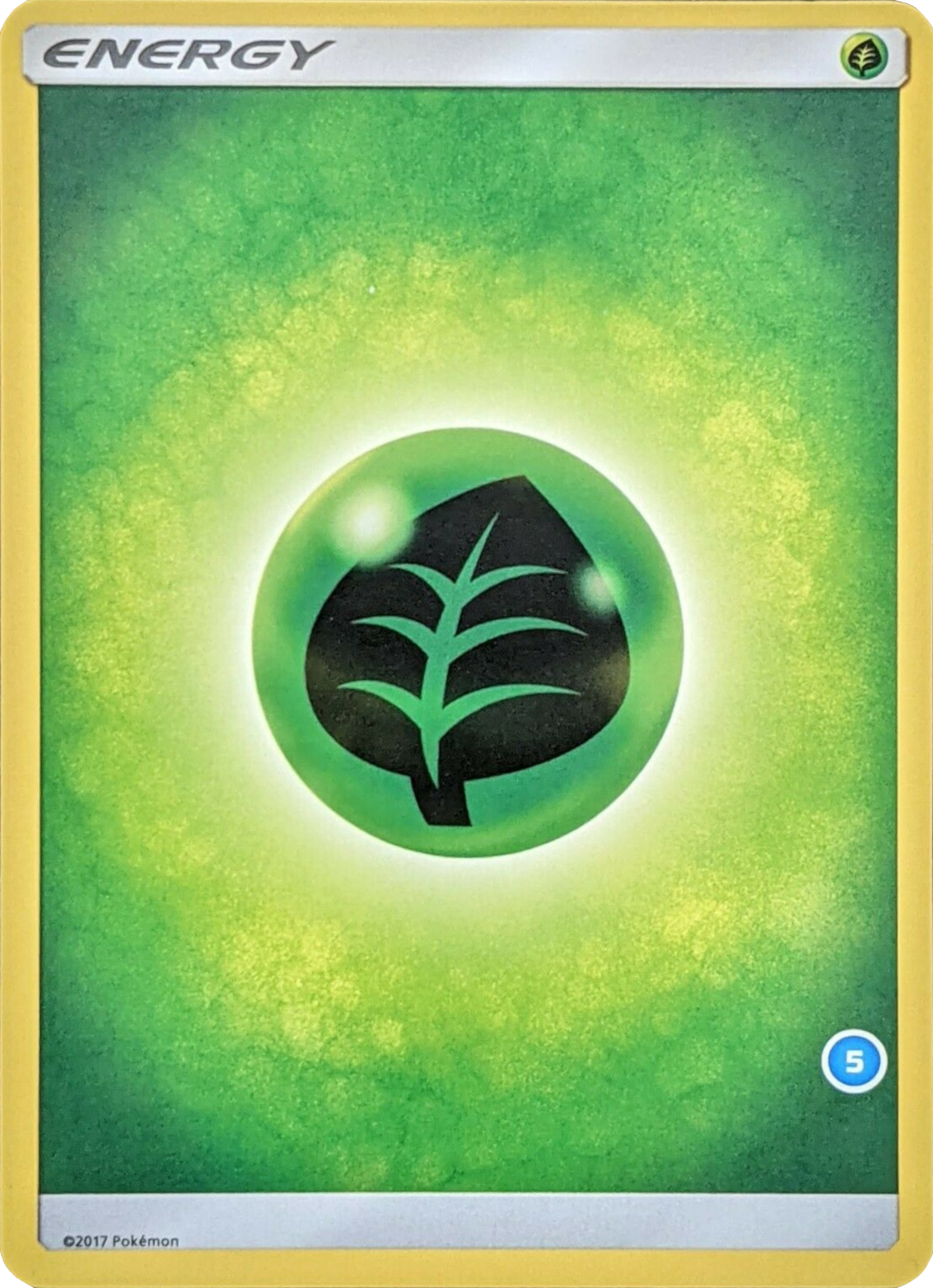 Grass Energy (Deck Exclusive #5) [Sun & Moon: Trainer Kit - Alolan Ninetales] | Exor Games Summserside