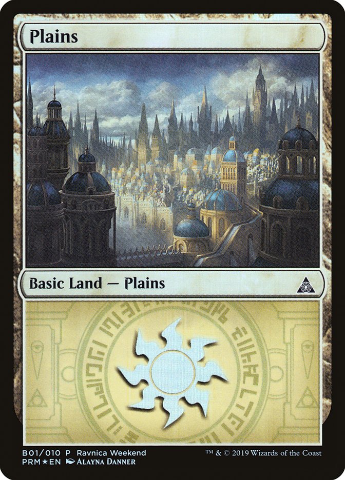 Plains (B01) [Ravnica Allegiance Guild Kit] | Exor Games Summserside