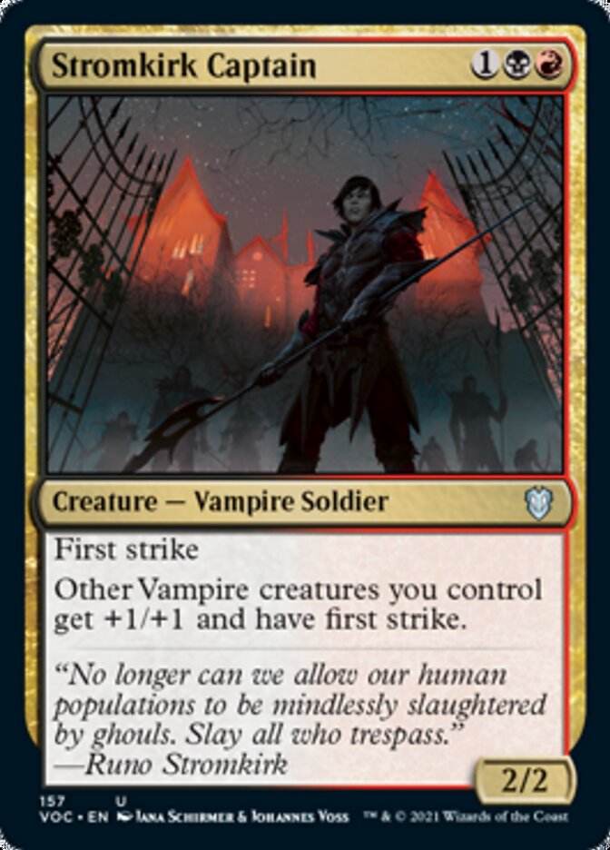 Stromkirk Captain [Innistrad: Crimson Vow Commander] | Exor Games Summserside