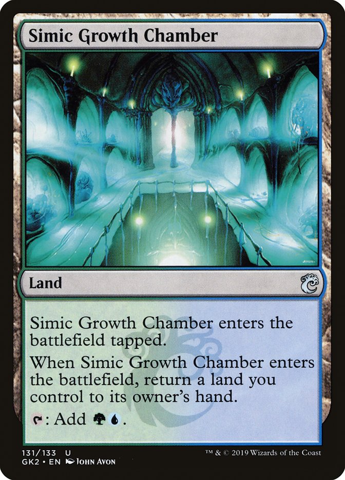 Simic Growth Chamber [Ravnica Allegiance Guild Kit] | Exor Games Summserside