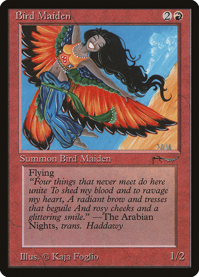 Bird Maiden (Light Mana Cost) [Arabian Nights] | Exor Games Summserside