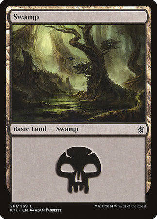 Swamp (261) [Khans of Tarkir] | Exor Games Summserside