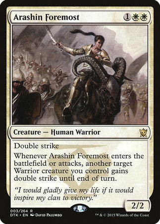 Arashin Foremost [Dragons of Tarkir] | Exor Games Summserside